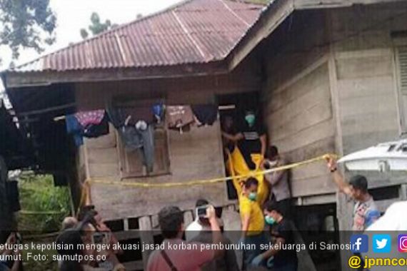 Sadis, Satu Keluarga Tewas Dibantai di Samosir - JPNN.COM