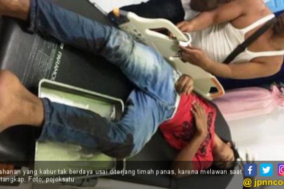 Kabur dari Sel, Bambang Terkapar Diterjang Peluru Polisi - JPNN.COM