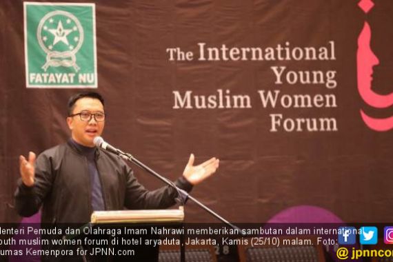 Menpora Harap Forum IYMWF Mampu Jawab Tantangan Dunia - JPNN.COM