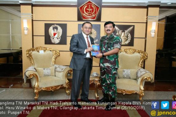 TNI Dukung Rencana Program BNN - JPNN.COM