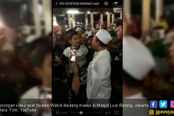 Nusron Wahid Diadang saat Mau Salat di Masjid Luar Batang - JPNN.COM