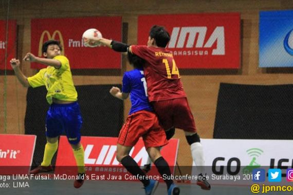 Tekuk Unair, Tim Putra Unesa ke Final LIMA Futsal - JPNN.COM