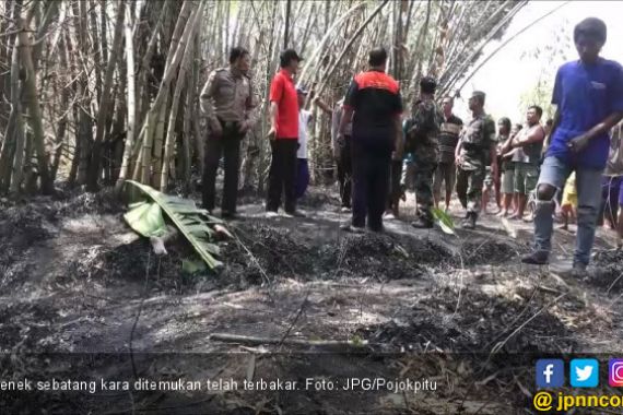 Nenek Sebatang Kara itu Terbakar di Tengah Kebun - JPNN.COM