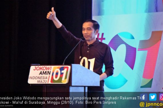 Tos! Pak Jokowi Perkenalkan Salam Satu Jempol - JPNN.COM
