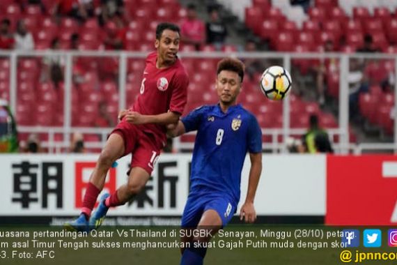 Hancurkan Thailand 7-3, Qatar Tembus Piala Dunia U-20 - JPNN.COM