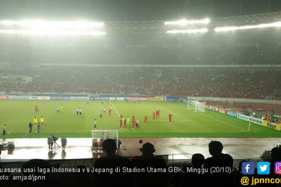 Indonesia Gagal ke Piala Dunia, 'Edy Out' Menggema di GBK - JPNN.COM