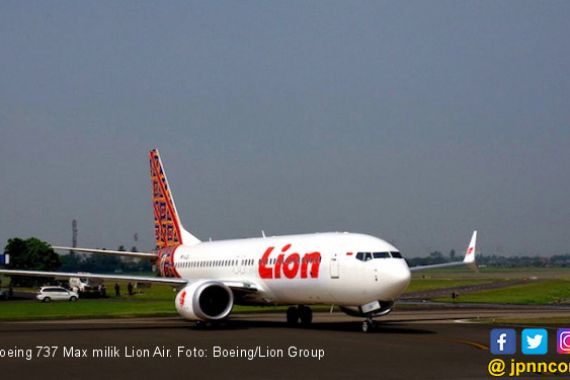 Uji Terbang Pesawat Lion Air Boeing 737-800 Berjalan Mulus - JPNN.COM