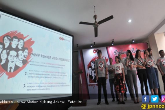 Generasi Milenial Indonesia di 11 Negara Dukung Jokowi - JPNN.COM