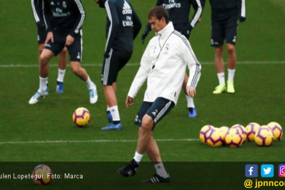 Penuh Ketegangan, Lopetegui Masih Pimpin Latihan Real Madrid - JPNN.COM