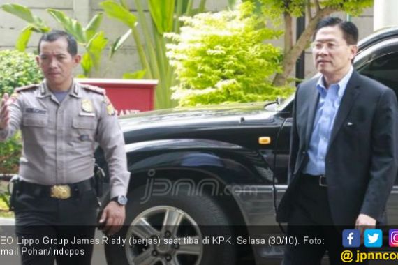 Penuhi Panggilan KPK, James Riady Ogah Bicara ke Media - JPNN.COM