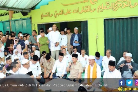 Blusukan, Zulkifli Yakin Prabowo-Sandi Unggul di Jateng - JPNN.COM