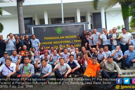 Serikat Pekerja Gugat Manajemen PT Pos Indonesia - JPNN.COM