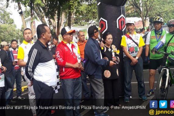 Sepeda Nusantara Bandung: Bangun dan Satukan Indonesia - JPNN.COM