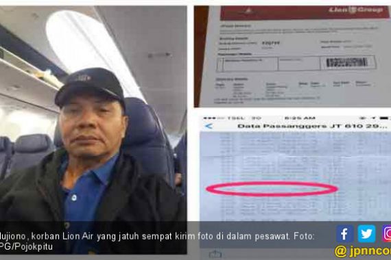 Korban Lion Air Jatuh Sempat Kirim Foto Sebelum Terbang - JPNN.COM