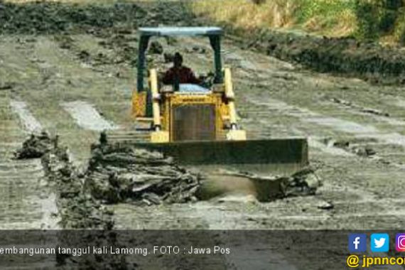 Siap Sambut Musim Hujan, Tanggul Kali Lamong Rampung - JPNN.COM