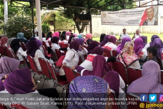Ikhtiar Pak Sabam demi Konstituennya di DKI Jakarta - JPNN.COM