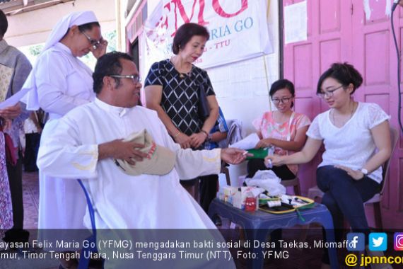 YFMG Gelar Bakti Sosial untuk Masyarakat Kurang Mampu - JPNN.COM