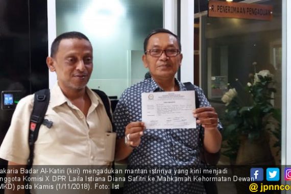 Anggota Fraksi PAN DPR Diadukan ke MKD Oleh Mantan Suaminya - JPNN.COM