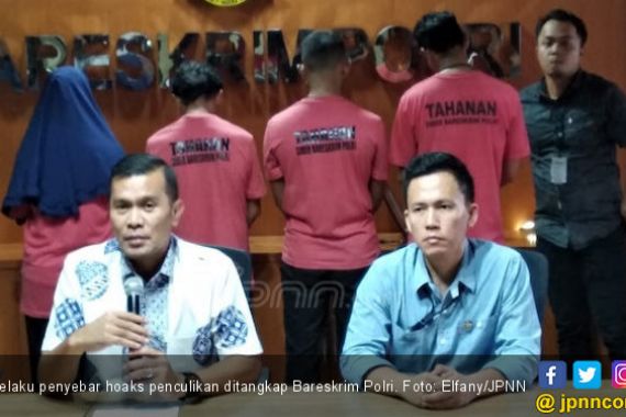 Bareskrim Tangkap 4 Penyebar Hoaks Penculikan Anak di Medsos - JPNN.COM