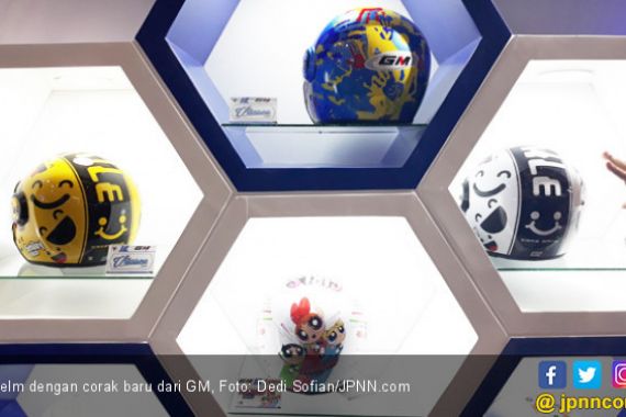 GM Rilis Helm dengan Corak Baru, Ada Karakter Kartunnya lo - JPNN.COM