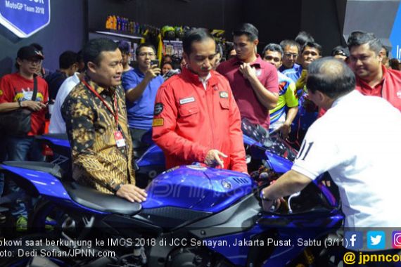 Jokowi Apresiasi Industri Sepeda Motor di Indonesia Tumbuh - JPNN.COM