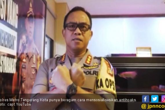 Dengarkan Lagu Setop Hoaks dari Polres Metro Tangerang Kota - JPNN.COM