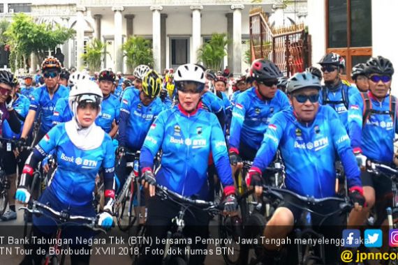 2.000 Pesepeda Ikut Meriahkan BTN Tour de Borobudur 2018 - JPNN.COM