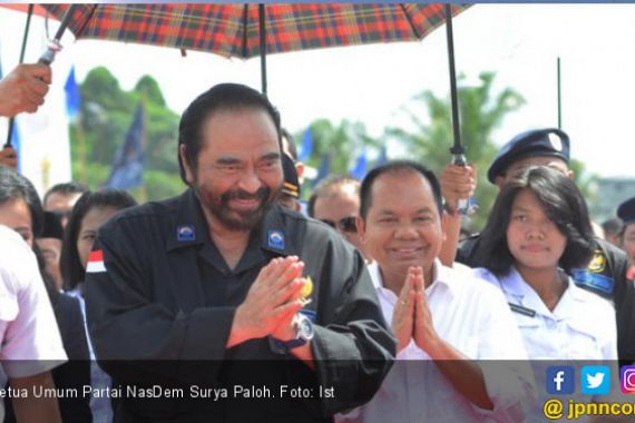 Usai Pimpin Ulama Aceh Temui Jokowi di Istana, Surya Paloh Bilang Begini - JPNN.COM