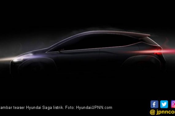 Jelang Debut, Hyundai Goda dengan Teaser Saga Listrik - JPNN.COM