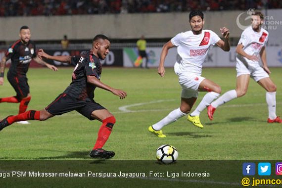 Liga 1 2018: Dikalahkan PSM, Bintang Persipura Kritik Wasit - JPNN.COM