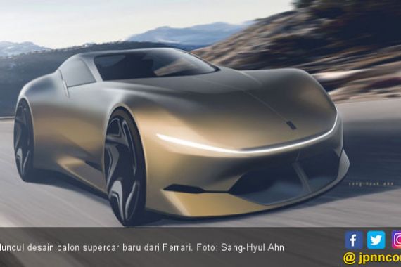 Muncul Desain Baru, Pengganti Ferrari Superfast 812? - JPNN.COM