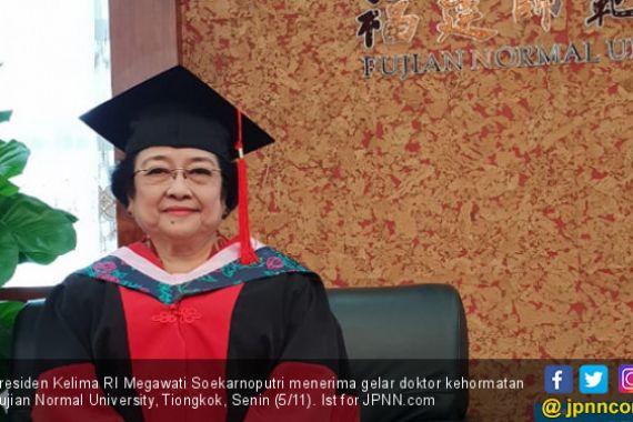 Megawati Raih Lagi Gelar Doktor Kehormatan di Tiongkok - JPNN.COM
