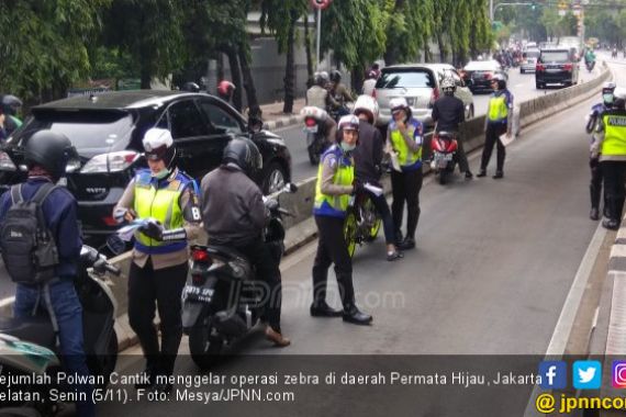 Selama Dua Pekan, Polisi Jaring 117.895 Pelanggar di Jalan - JPNN.COM