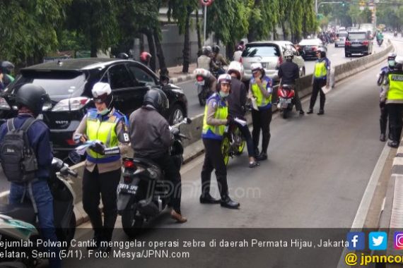 Di Daerah Ini, Polwan Cantik yang Gelar Operasi Zebra - JPNN.COM