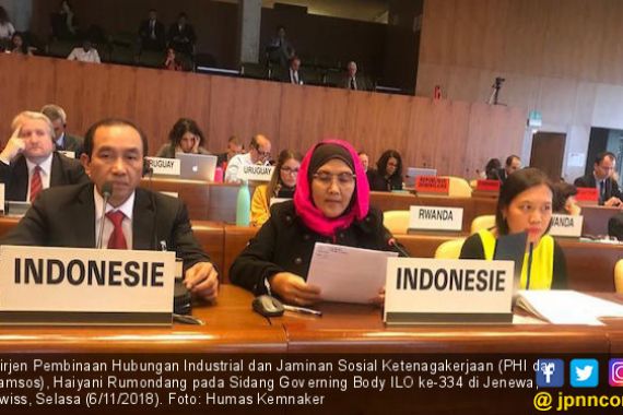  Indonesia Komitmen Memperkuat Dialog Sosial di Forum ILO - JPNN.COM