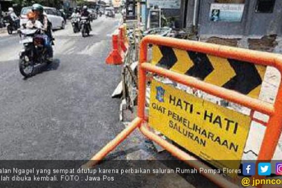 Pemkot Surabaya Kebut Pengerjaan Rumah Pompa Flores - JPNN.COM