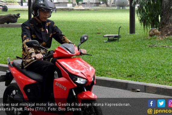 Jokowi Pengin Jadi Orang Pertama Beli Gesits, Cek Harganya! - JPNN.COM