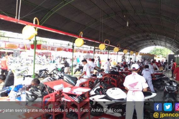 Mantap! AHM Gelar Servis Gratis Motor Honda - JPNN.COM