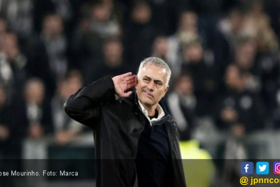 Lihat Aksi Jose Mourinho yang Bikin Panas Juventus, Heboh - JPNN.COM
