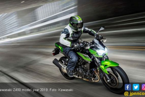 Bawa Teknologi Anyar, Kawasaki Z400 Dilepas Rp 70 Jutaan - JPNN.COM