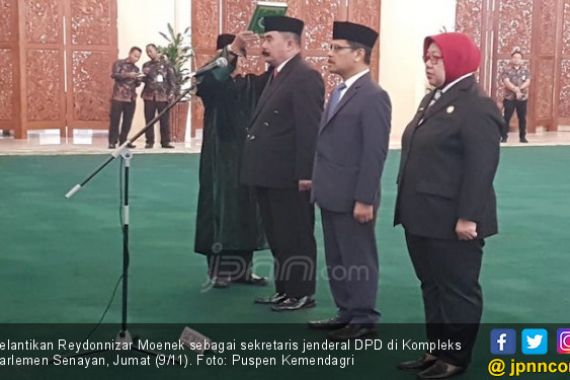 Presiden Jokowi Tunjuk Eks Jubir Kemendagri Jadi Sekjen DPD - JPNN.COM