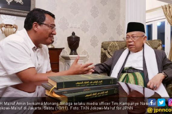 Ma'ruf Amin Akui Suaranya Masih Kalah dari Prabowo - JPNN.COM