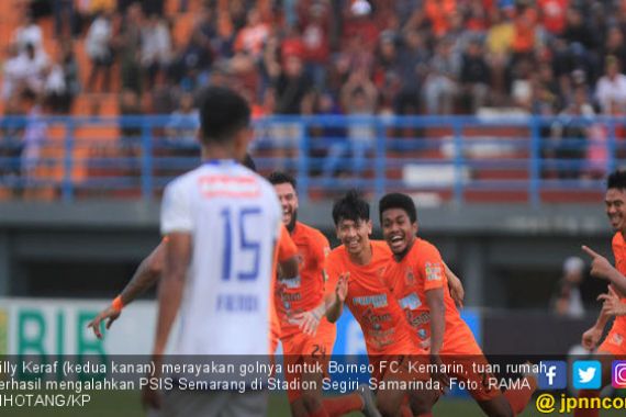 Borneo FC Sukses Balaskan Dendam Atas PSIS Semarang - JPNN.COM