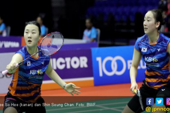 Pukul Juara Dunia, Lee / Shin Jawara Fuzhou China Open 2018 - JPNN.COM