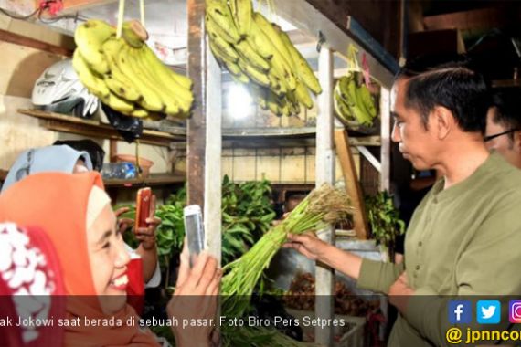 Inilah Bukti Betapa Cintanya Jokowi pada Pasar Tradisional - JPNN.COM