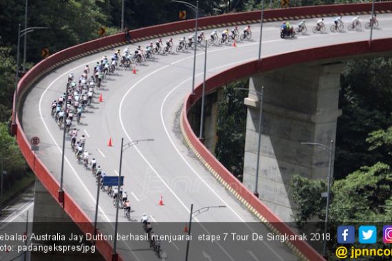 Pembalap Australia Rajai Etape Tujuh Tour de Singkarak 2018 - JPNN.COM