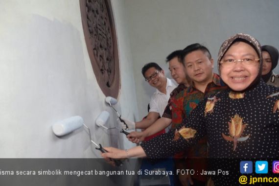 Cara Risma Kurangi Polusi Udara di Surabaya - JPNN.COM