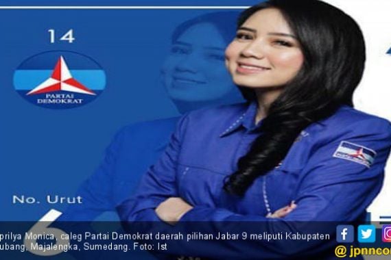 Jadi Caleg, Aprilya Monica Siap Mengikuti Arahan Pak SBY - JPNN.COM