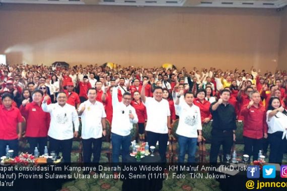 Target Jokowi-Ma'ruf Menang 80% di Sulut Tak Muluk-muluk - JPNN.COM
