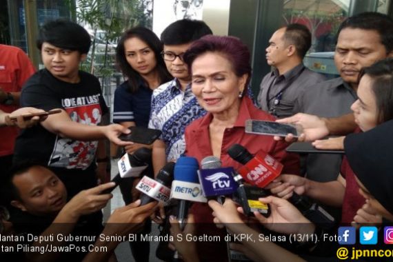 Dalami Kasus Century Lagi, KPK Minta Keterangan Miranda - JPNN.COM